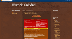 Desktop Screenshot of historiasolecurso.blogspot.com