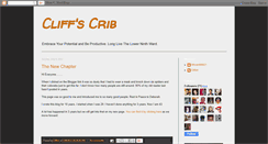Desktop Screenshot of cliffscrib.blogspot.com