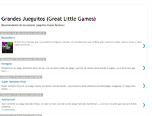 Tablet Screenshot of grandesjueguitos.blogspot.com