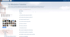 Desktop Screenshot of la-mecanica-cuantica.blogspot.com