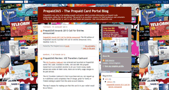 Desktop Screenshot of prepaid365.blogspot.com