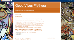 Desktop Screenshot of goodvibesplethora.blogspot.com