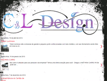 Tablet Screenshot of cl-design.blogspot.com