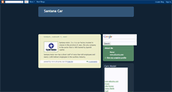 Desktop Screenshot of car-santana.blogspot.com