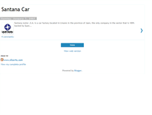 Tablet Screenshot of car-santana.blogspot.com