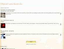 Tablet Screenshot of objectif-sante-thionville.blogspot.com