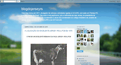 Desktop Screenshot of blogdojerseyrs.blogspot.com