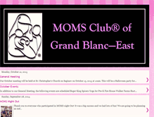 Tablet Screenshot of momsclubofgrandblanceast.blogspot.com