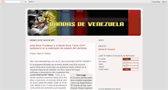 Desktop Screenshot of noticiasbandasdevenezuela.blogspot.com