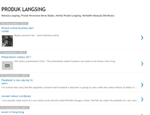 Tablet Screenshot of produklangsing.blogspot.com