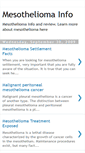 Mobile Screenshot of mesothelioma-xyz.blogspot.com