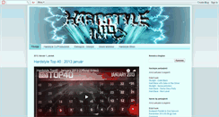 Desktop Screenshot of hardstyleinfo.blogspot.com