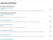 Tablet Screenshot of amomiscarteras.blogspot.com