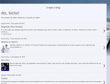 Tablet Screenshot of dizbicho.blogspot.com