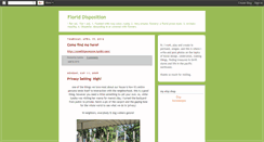 Desktop Screenshot of floriddisposition.blogspot.com