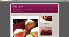 Desktop Screenshot of anas-corner.blogspot.com