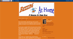 Desktop Screenshot of buzzingathome.blogspot.com