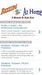 Mobile Screenshot of buzzingathome.blogspot.com