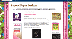 Desktop Screenshot of beyondpaperdesigns.blogspot.com