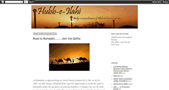Desktop Screenshot of hubbeilahi.blogspot.com