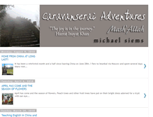 Tablet Screenshot of caravanseraiadventures.blogspot.com
