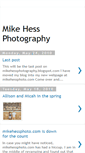 Mobile Screenshot of mikehessphotography.blogspot.com