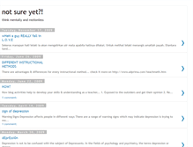 Tablet Screenshot of n0tsureyet.blogspot.com