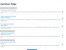 Tablet Screenshot of hamiltonridge.blogspot.com