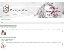 Tablet Screenshot of coracarolinacolors.blogspot.com