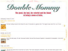 Tablet Screenshot of doublemommy.blogspot.com