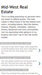 Mobile Screenshot of mid-westrealestate.blogspot.com