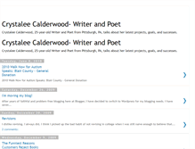 Tablet Screenshot of crystaleecalderwood.blogspot.com