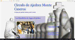 Desktop Screenshot of ajedrezmontecaseros.blogspot.com