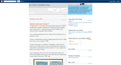 Desktop Screenshot of joehahnphilatelyblog.blogspot.com