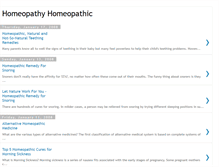 Tablet Screenshot of homeopathy-homeopathic.blogspot.com