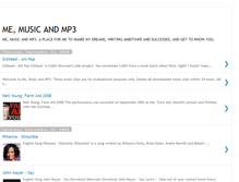 Tablet Screenshot of me-music-mp3.blogspot.com