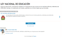 Tablet Screenshot of leynacionaldeeducacion.blogspot.com