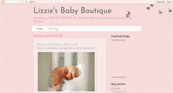 Desktop Screenshot of lizziesbaby.blogspot.com