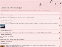 Tablet Screenshot of lizziesbaby.blogspot.com