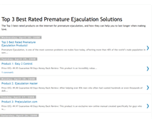 Tablet Screenshot of prematureejaculation-adept710.blogspot.com