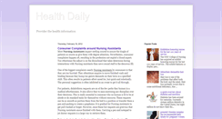 Desktop Screenshot of healthdn.blogspot.com