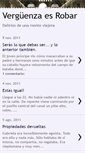 Mobile Screenshot of laverguenzaesrobar.blogspot.com