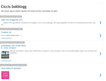 Tablet Screenshot of ciccisbokblogg.blogspot.com