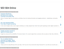 Tablet Screenshot of learnseosemonline.blogspot.com