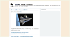 Desktop Screenshot of download-game-gratis-untuk-komputer.blogspot.com