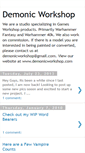 Mobile Screenshot of demonicworkshop.blogspot.com