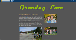 Desktop Screenshot of grow-ing-love.blogspot.com