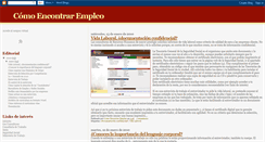 Desktop Screenshot of comoencontrarempleo.blogspot.com