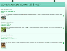 Tablet Screenshot of laventanadejapon.blogspot.com