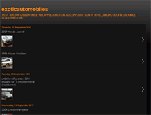 Tablet Screenshot of exoticautomobilesng.blogspot.com
